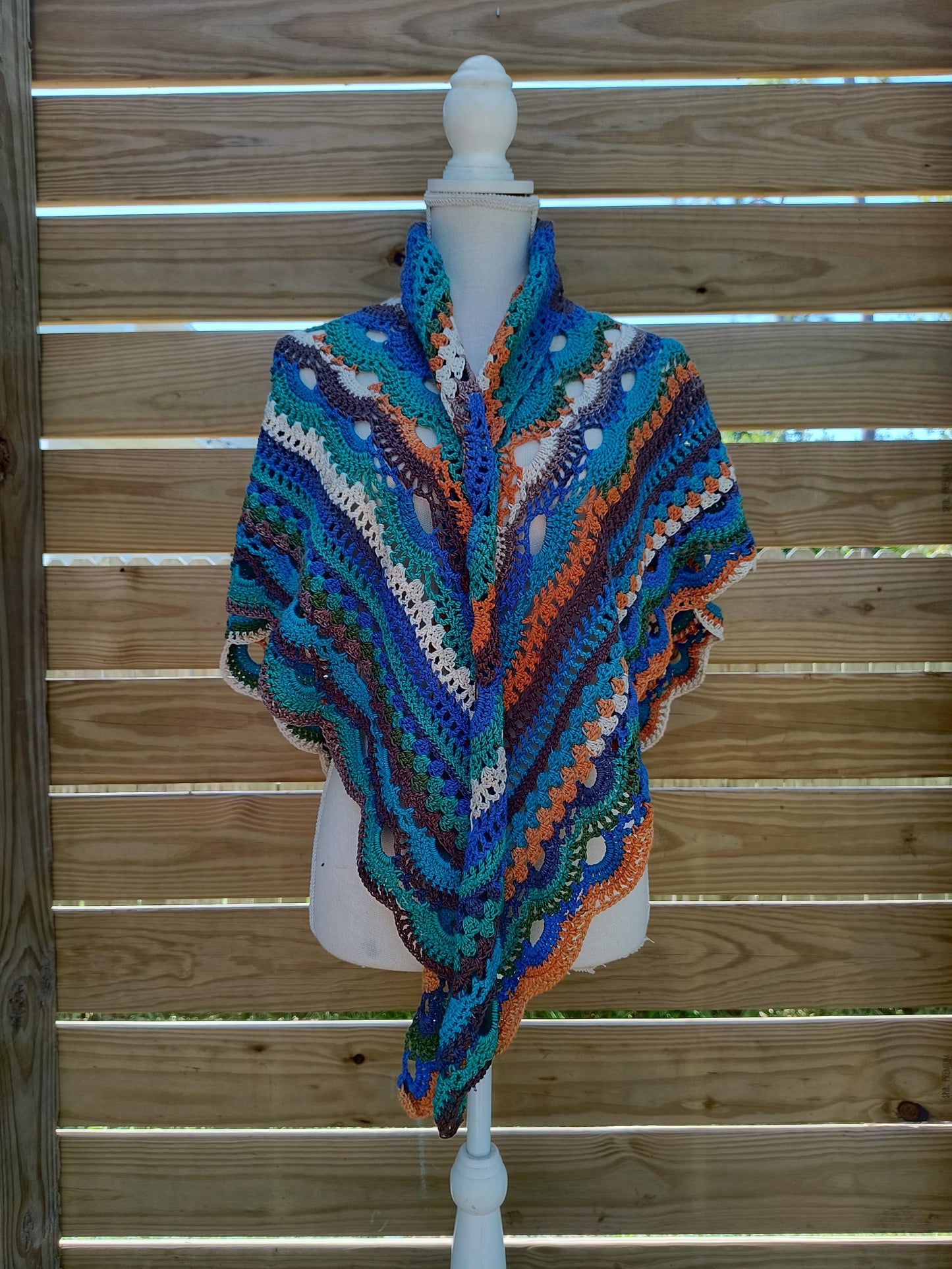 Peacock Majesty Prayer Shawl