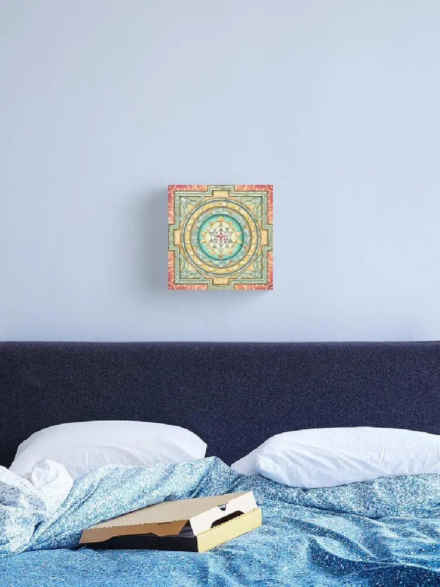 Sri Yantra Canvas Print (Unframed)