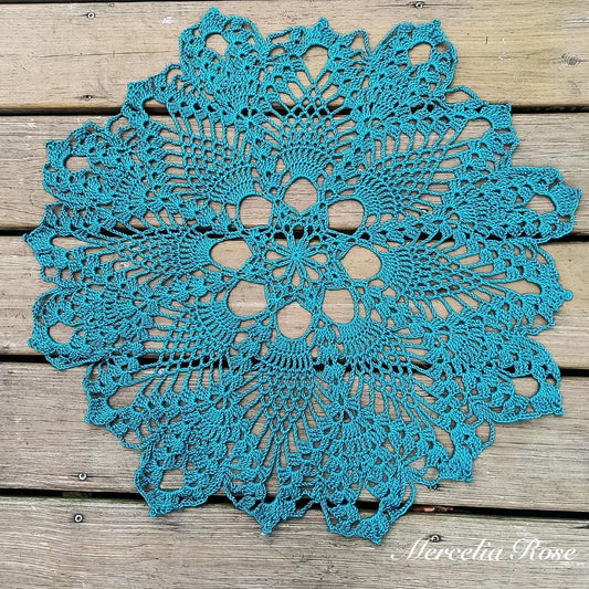 OCEAN TEMPLE MANDALA – Advanced Heirloom Thread Crochet Pattern