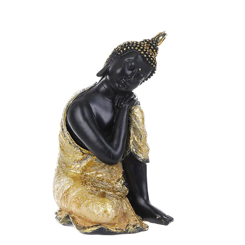 Golden Aura Meditation Buddha