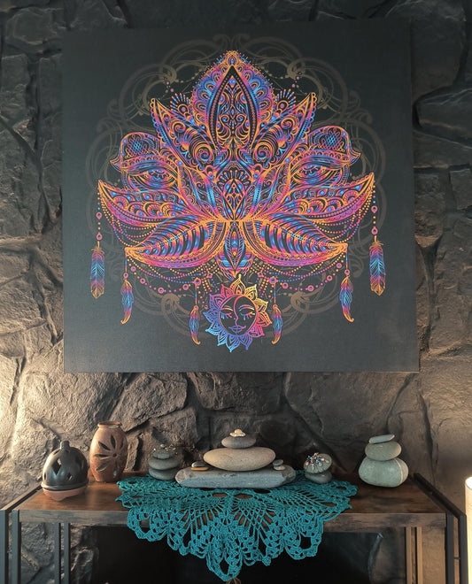 OCEAN TEMPLE MANDALA – Advanced Heirloom Thread Crochet Pattern