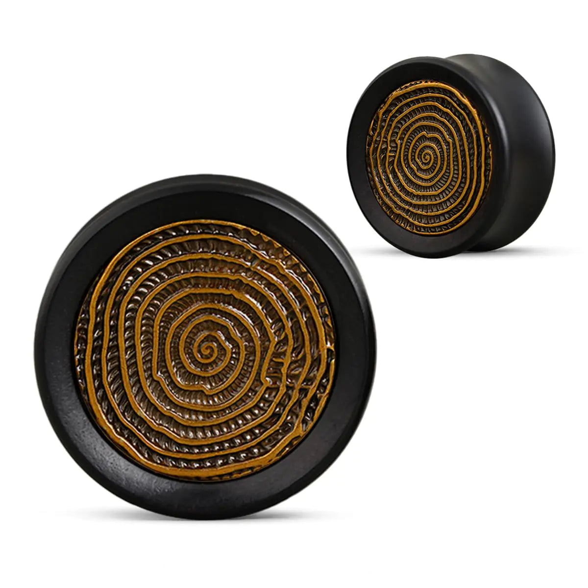 Spiral Harmony Ear Gauges