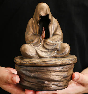 Hooded Prayer Incense Burner