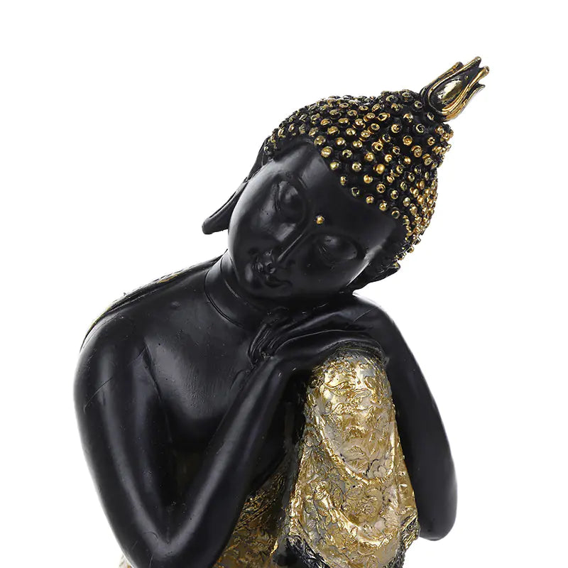 Golden Aura Meditation Buddha