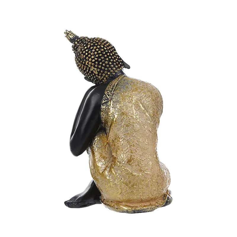 Golden Aura Meditation Buddha